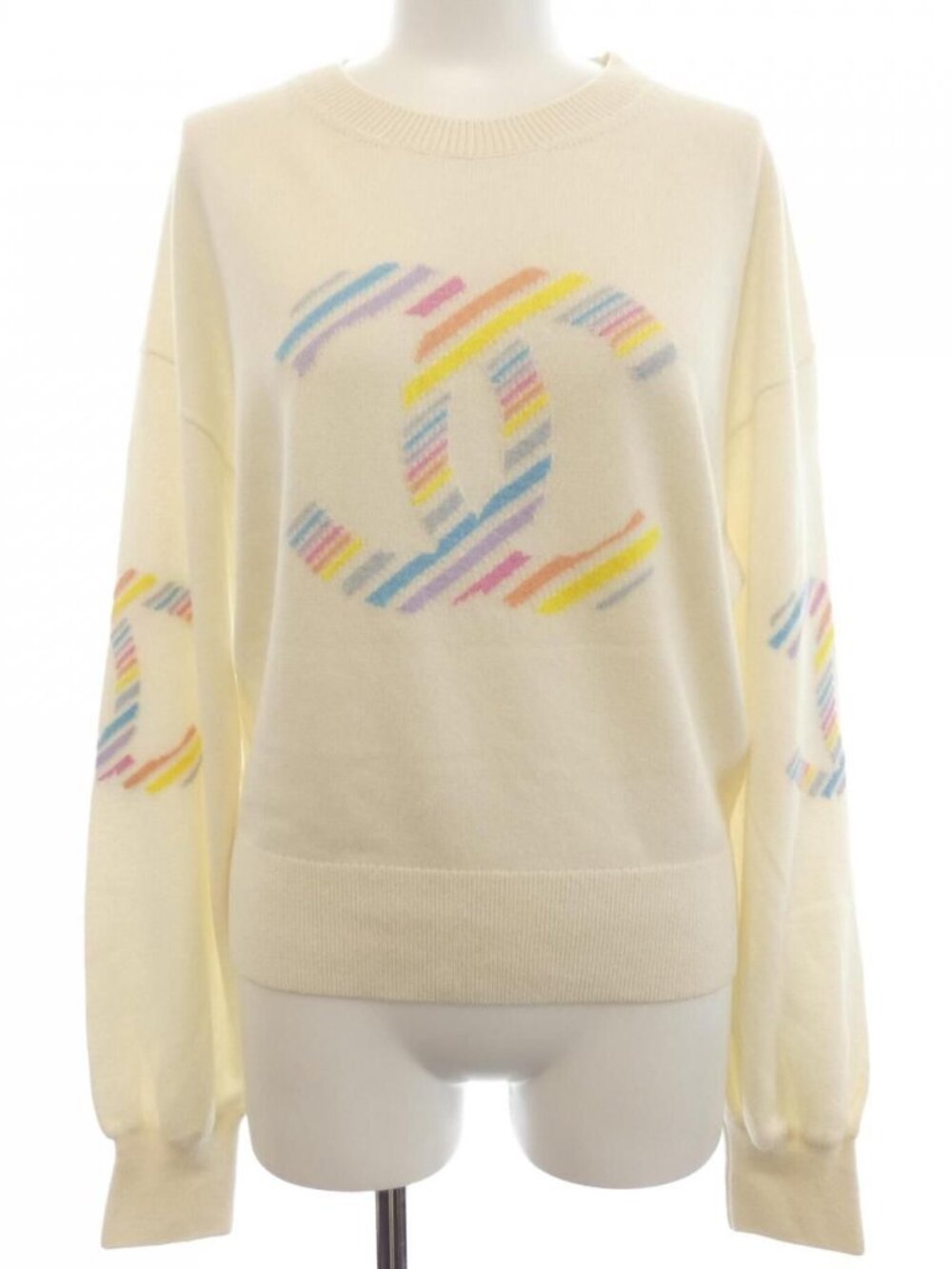 Chanel Knit Sweater Beige